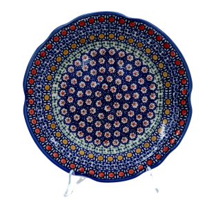 Talerz obiadowy płytki z reliefem 27,5 cm (A257 D1)