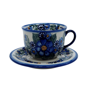 Cup and saucer (A44 D7)     
