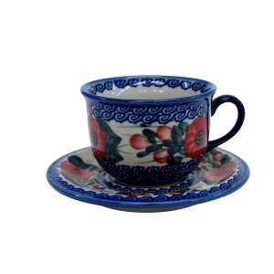 Cup and saucer (A44 D15)      