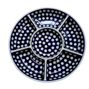 Round divided plate (A172 D64)