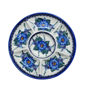 Round divided plate (A172 D74)