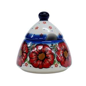 Sugar bowl  with lid (A78 D101)