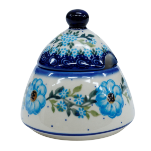 Sugar bowl  with lid (A78 D58)