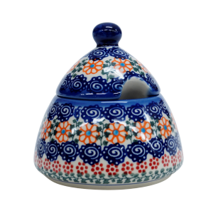 Sugar bowl  with lid (A78 D35)