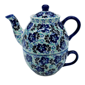 Teapot with a cup (A347 D87)
