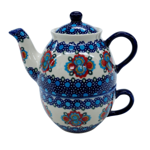 Teapot with a cup (A347 D82)