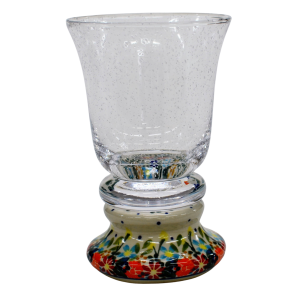 Whisky glass with bubbles (A458 D55)