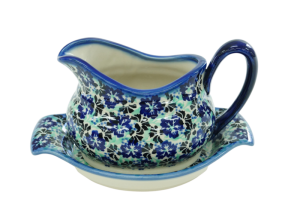 Sauce boat with a tray (A37 D87)