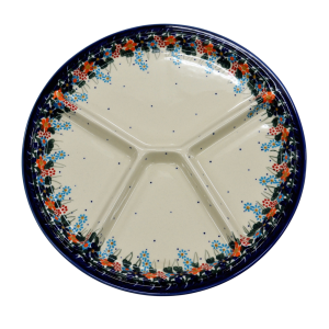 Dinner plate divided (A403 D23)