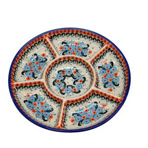 Round divided plate (A172 D91)