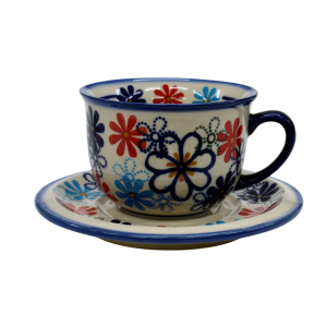 Cup and saucer (A44 D44)
