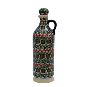 Butelka ceramiczna z korkiem duża 0,8l (A67 D48)