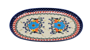 Platter oval large (A244 D59)