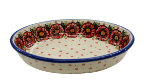 Deep oval platter (A187 D101)