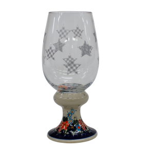 Szklanka STAR srebrna (A479 D23)
