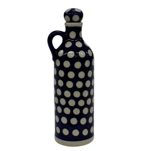 Ceramic bottle with cork small 0,6l (A64 D64)