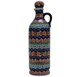 Butelka ceramiczna z korkiem duża 0,8l (A67 D35)