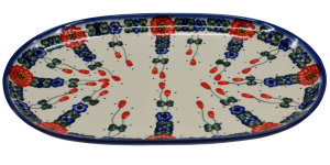 Platter oval medium (A245 D10)