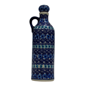 Ceramic bottle with cork small 0,6l (A64 D98)