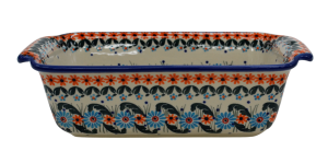 Stoneware loaf pan large III (A182 D91)