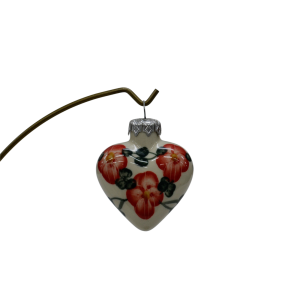 Bombka choinkowa serce (A457 D37)