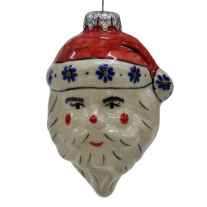 Ceramic Christmas ornament SANTA (A317 D53)