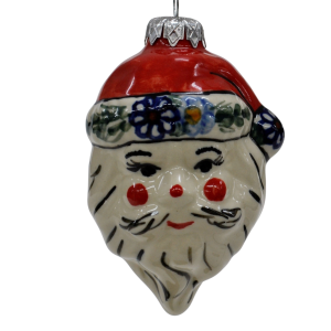 Ceramic Christmas ornament SANTA (A317 D74)