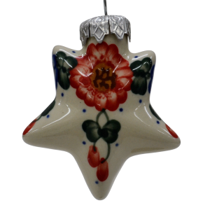 Christmas ornament STAR (A489 D10)