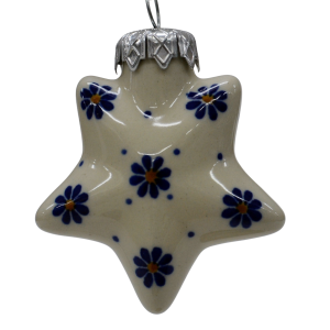 Christmas ornament STAR (A489 D53)