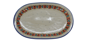 Platter oval large 38 (A153 D52)