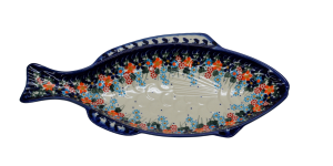 Fish baking dish small (A498 D23)