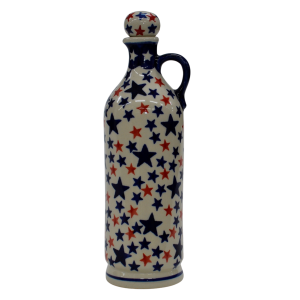 Ceramic bottle with cork large 0,8l (A67 D47)