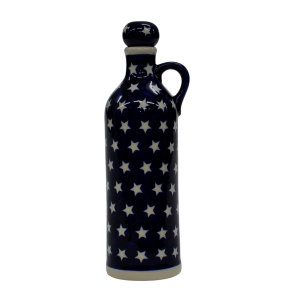 Ceramic bottle with cork small 0,6l (A64 D46)