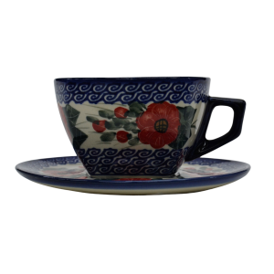 Coffe cup with a saucer 300ml (A504 D15)