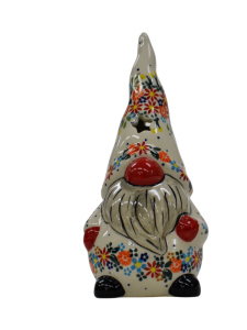 Figurka ceramiczna Krasnal Gnom Skrzat duży (A509 D55)     