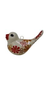 Ceramic pendant bird (A313 D63)  
