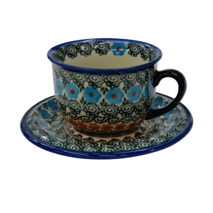 Cup and saucer (A44 D62)  
