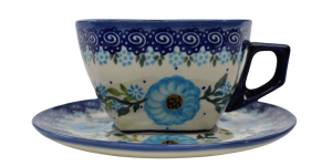 Coffe cup with a saucer 300ml (A504 D58)     