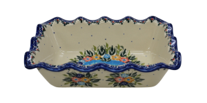 Bread loaf pan baker rectangular WAVE (A183 D61)          