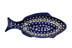 Fish baking dish small (A498 D24)