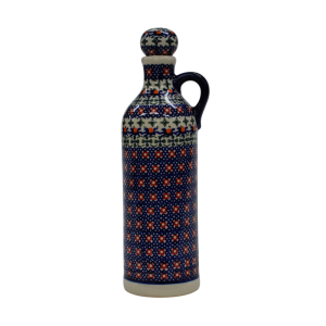 Ceramic bottle with cork small 0,6l (A64 D21)   