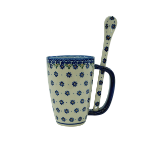 Cappuccino mug with a spoon (A20 D53)