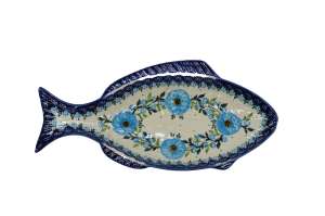 Fish baking dish small (A498 D58)   