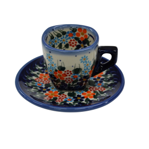 Espresso cup with saucer (A517 D23)  