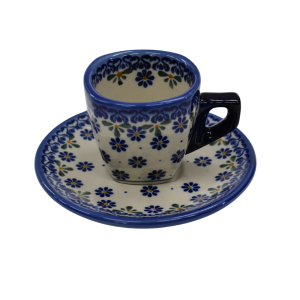 Espresso cup with saucer (A517 D53)        