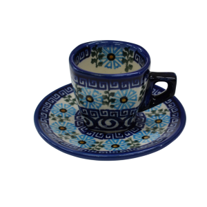 Espresso cup with saucer (A517 D38)          