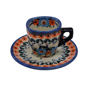 Espresso cup with saucer (A517 D91)            