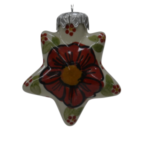 Christmas ornament STAR (A489 D101)  