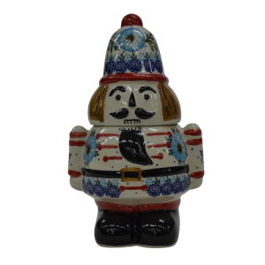 Nutcracker Soldier container with lid (A520 D58)     