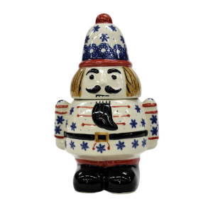 Nutcracker Soldier container with lid (A520 D33)      